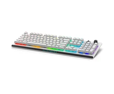 Dell | Alienware Tri-Mode AW920K | Belaidė klaviatūra žaidimams | Wireless | Bluetooth | RGB LED pašvietimas | Belaidė jungtis | US | CHERRY MX Raudona | Lunar Light