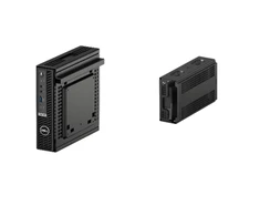 Dell | „OptiPlex Micro“ ir „Thin Client“ dvigubas VESA laikiklis su adapterio laikikliu | Juodas