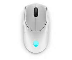 Dell | Pelė | Alienware Tri-Mode AW720M | Wireless | 2.4GHz Belaidė pelė žaidimams | Wireless - 2.4 GHz, Bluetooth 5.1. USB-C | Lunar light