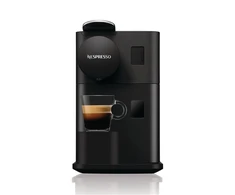 Automatinis kavos aparatas su pieno plakikliu Delonghi EN510.W Nespresso, Juodos spalvos