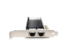 Digitus Skaitmenas | 10Gbps dviejų prievadų Ethernet serverio adapteris PCIe X8, Intel X540 BT2 | DN-10163