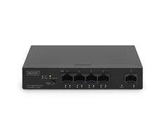 Šakotuvas Digitus Skaitmenas | 4 prievadų Gigabit PoE jungiklis | DN-95330-1 | Nevaldomas | Darbalaukis