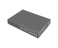 Šakotuvas „Digitus“ 8 prievadų Gigabit Ethernet PoE purkštukas, 802.3bt, 250 W | DN-95118