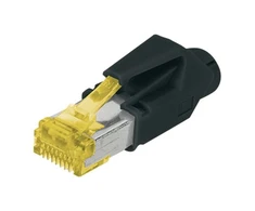Digitus A-MO6A 8/8 HRS AT 6A modulinis RJ45 kištukas, Hirose TM31 8P8C, apsaugotas, apvaliam kabeliui, įsk. gaubtas