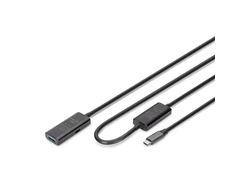 Digitus Skaitmenas | Aktyvus USB 3.2 Gen1 5G ilgintuvas | DA-73111 | USB-C į USB-A