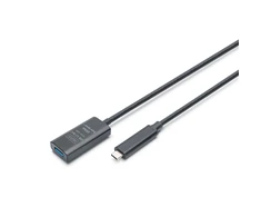 Digitus Skaitmenas | Aktyvus USB 3.2 Gen2 10G ilgintuvas | DA-73113 | USB-C į USB-A