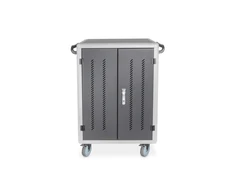 Digitus | Juodas | Charging Trolley 30 Notebooks / Tablets iki 16" | Pressure lock system with swiveling lever handle on the front and back door, lockable; Safety plug socket with switch on the side | NO ORIGINAL PACKAGING, SCRATCHED SIDES AND CORNERS