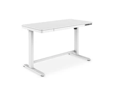 „Digitus“ elektrinis reguliuojamo aukščio stalas | 72 - 121 cm | Maksimalus krovinio svoris 50 kg | Metalas | Baltas