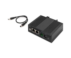 Digitus Skaitmenas | Gigabit Ethernet PoE skirstytuvas, pramoninis, 60 W