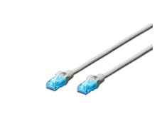 Digitus | Patch cord | CAT 5e U-UTP | Pilkas | Modular RJ45 (8/8) plug | Modular RJ45 (8/8) plug