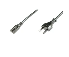 Assmann Electronic ASSMANN maitinimo laidas Euro - C7 M/F 1,8m H03VVH2-F 0,75qmm bl