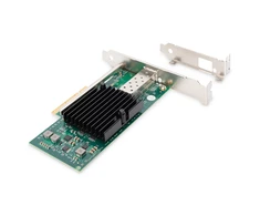 „Digitus SFP+ 10G PCI Express“ kortelė žemo profilio laikiklis, „Intel JL82599EN“ mikroschemų rinkinys DN-10161