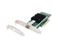 „Digitus SFP+ 10G PCI Express“ kortelė žemo profilio laikiklis, „Intel JL82599EN“ mikroschemų rinkinys DN-10161