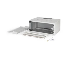 Digitus SOHO Pro network set, 483 mm (19"), 4U, 540 x 400 mm | DN-49200-SET | Light Pilkas
