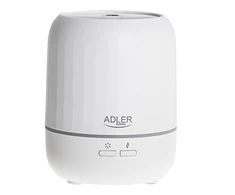 Drėkintuvas Adler | Ultragarsinis aromato difuzorius 3in1 | AD 7968 | Ultragarsinis | Tinka kambariams iki 25 m² | Baltas