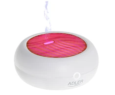 Drėkintuvas Adler | USB ultragarsinis aromato difuzorius 3in1 | AD 7969 | Ultragarsinis | Tinka kambariams iki 25 m² | Baltas