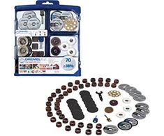 Dremel 70 dalių EZ SpeedClic priedų rinkinys