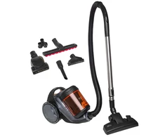 Adler Cyclone dulkių siurblys | AD 7065 | Be maišelio | Galia 700 W | Dulkių talpa 1,6 L | Juodas/Raudona