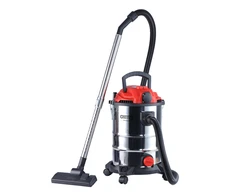 Adler Camry | Profesionalus pramoninis dulkių siurblys | CR 7045 | Supakuotas | Šlapias siurbimas | Galia 3400 W | Dulkių talpa 25 L | Raudona/Sidabrinis