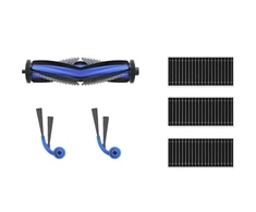„Ecovacs DKT060214“ techninės priežiūros rinkinys, skirtas „DEEBOT T80 Family“, 1 x pagrindinis šepetys su apsauga nuo susivėlimo, 2 x šoniniai šepečiai su apsauga nuo susivėlimo, 3 x antibakteriniai filtrai