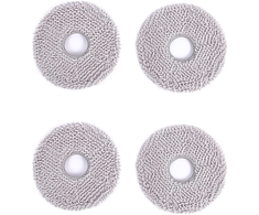 Ecovacs grindų roboto šluostės skirtos X1 OMNI/X1 TURBO/T10 TURBO/ T20 OMNI/X2 OMNI modeliams, 4 vnt.