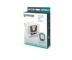 Gorenje dulkių siurblių maišeliai GB2PBU Maišelių skaičius 5 vnt., Filtrų skaičius 1 Kempininis filtras vnt., Universalus dulkių maišelis, Baltas