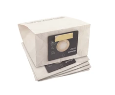 Gorenje dulkių siurblių maišeliai GB2PBU Maišelių skaičius 5 vnt., Filtrų skaičius 1 Kempininis filtras vnt., Universalus dulkių maišelis, Baltas