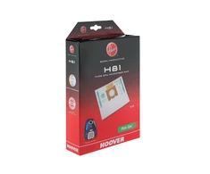 Hoover | Pure Epa microfiber Vacuum cleaner bags | H81, | Baltas