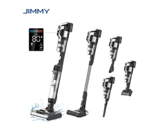 Dulkių siurblys Jimmy Vacuum cleaner and washer | PW11 Pro Max-B | Cordless operating | Washing function | 460 W | 21.6 V | Operating time (max) 40-80 min | Juodas/Sidabrinis