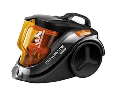 Dulkių siurblys Rowenta Vacuum Cleaner RO3753EA Bagless, Dry cleaning, Power 750 W, Dust capacity 1.5 L, 79 dB, Juodas/Oranžinis