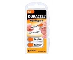 Duracell A13/DA13/ZL13 | Zinc air cells | 6 pc(s)