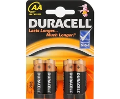 Duracell | AA/LR6 | Alkaline Basic MN1500 | 4 pc(s)