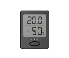 Duux Sense higrometras + termometras, Juodas