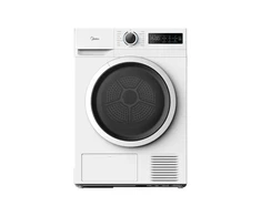 Džiovyklė Midea Dryer Machine | MD110H80/W-HR | Energy efficiency class E | Front loading | 8kg | Heat pump | LED | Gylis 60 cm | Baltas