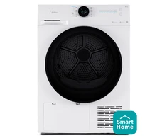 Džiovyklė Midea | Dryer Machine | MD200H80BW/W-HR | Energy efficiency class C | Front loading | 8kg | LED | Gylis 60 cm | Wi-Fi | Baltas