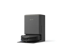 Ecovacs DEEBOT T90S PRO OMNI Vacuum Cleaner,Robot,Wet&amp;Dry,40000Pa,TruEdge 3.0,ZeroTangle 4.0,OZMO Roller 3.0,Juodas+OMNI Auto-Empty Station