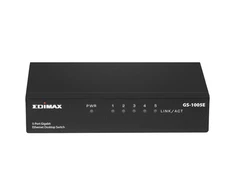 Šakotuvas EDIMAX 10/100/1000Mbps nevaldomas eterneto stalinio kompiuterio jungiklis metalinis