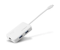Edimax EU-4308 USB-C iki 3 prievadų USB 3.0 Gigabit Ethernet Hub
