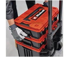 Einhell | E-Case Tower įrankių dėžės komplektas su ratukais, 3 vnt | 4540015