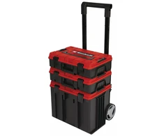 Einhell | E-Case Tower įrankių dėžės komplektas su ratukais, 3 vnt | 4540015