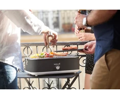 Elektrinis grilis Barbecook E-Carlo, 2500 W, Pilkas