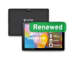 ESTAR Renewed Grade A | 10.1 URBAN Planšetė 4GB | Juodas | 64 GB | Android