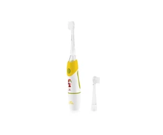 ETA Dantų šepetėlis | Sonetic ETA071090050 | Baterija operated | For kids | Šepetėlių skaičius galvutės įeina 2 | Number of teeth brushing modes 1 | Geltona/Baltas
