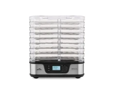 ETA Grybų, vaisių ir daržovių džiovintuvas | ETA930190000 Secca Premium | Power 380 W | Number of trays 8 | Temperature control | Integrated timer | Sidabrinis