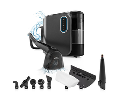 Dulkių siurblys ETA | Multipurpose Garinis valytuvas | ETA721490000 Steam&amp;Clean | Vacuum Cleaner | 2000 W | Juodas | Vanduo tank capacity 1.3 L