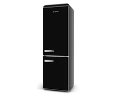 ETA | Šaldytuvas | ETA253290020E Storio retro | Energy efficiency class E | Free standing | Combi | Height 192 cm | Šaldytuvas net capacity 216 L | Šaldiklis net capacity 84 L | 41 dB | Juodas