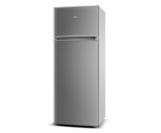 ETA | Šaldytuvas | ETA254790010E | Energy efficiency class E | Free standing | Double Door | Height 142.6 cm | Šaldytuvas net capacity 169 L | Šaldiklis net capacity 37 L | 40 dB | Sidabrinis