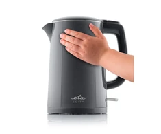 ETA Virdulys | ETA859590020 EDITA | Electric | 2200 W | 1.5 L | Nerūdijantis plienas | 360° rotational base | Pilkas