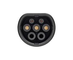 EV+ Charging Cable Type 2 to Type 2 Spiral 32A 3 Phase 5m | EV+ | EV-SCG-T2-32-3P-W | EV+ Charging Cable Type 2 to Type 2 Spiral 32A 3 Phase | 5 m