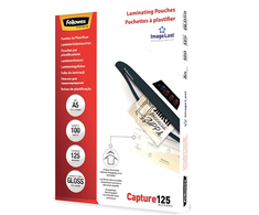 Laminavimo vokeliai Fellowes ImageLast A4 125 Micron, 100 vnt.